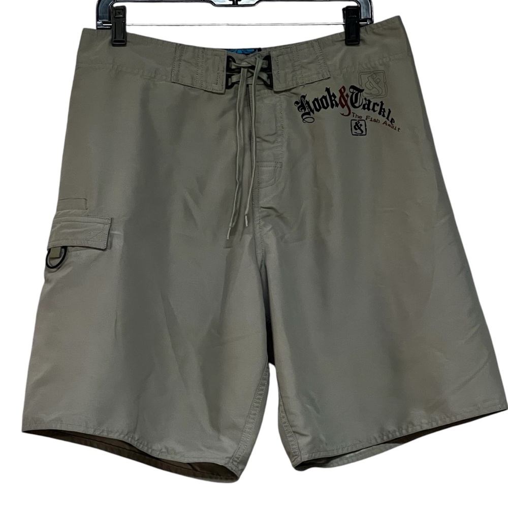 Hook & Tackle Men’s Fishing Shorts / Trunks Size 32